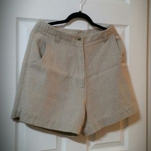 Woolrich Original Outdoorwear Women's Linen Shorts